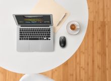Новата безжична мишка M190 от световния лидер Logitech идва в пълен размер