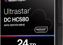 Сървърният твърд диск Western Digital Ultrastar DC HC580 с капацитет 24 TB вече се предлага в България